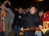 ultrAslan Rize Galatasarayı Karşıladı